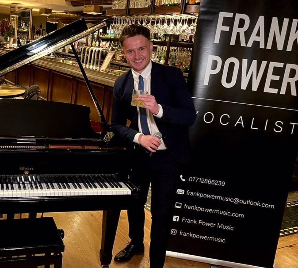 Frank Power will be appearing at the White Swan Hotel in Henley in Arden